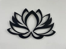 Load image into Gallery viewer, Contemporary Lotus Flower Metal Decor - 18" x 12" - Perfect for Home &amp; Office
