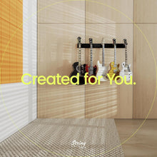 Load image into Gallery viewer, Premium 5-Guitar Wall Mount with Adjustable Slatwall Rails for Elegant Display
