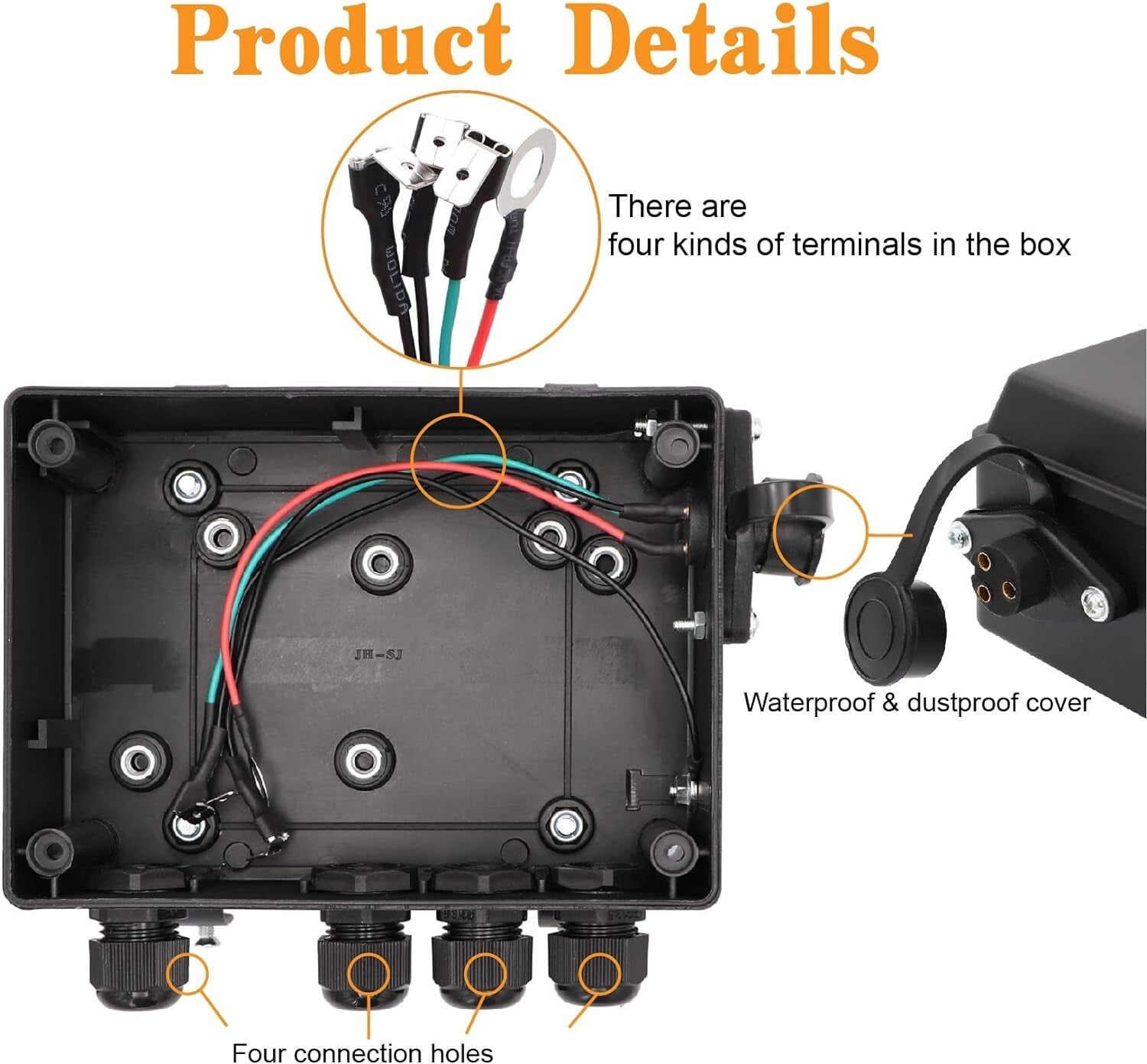 Heavy-Duty 12V Winch Solenoid Contactor with Pre-Wired Control Box & Hand Switch