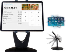 Load image into Gallery viewer, Portable Large Tablet Stand with Weighted Base - Perfect for Retail Interaction