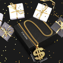 Load image into Gallery viewer, Exquisite Gold Dollar Sign Hip Hop Necklace for Casual and Costume Wear