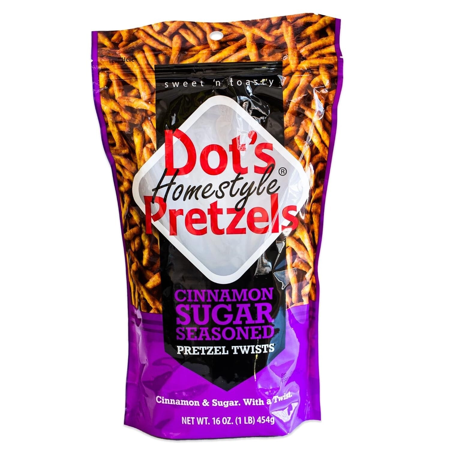 Indulge in Dot's Cinnamon Sugar and Honey Mustard Pretzel Twists - Snack Delight