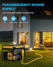 Load image into Gallery viewer, User-Friendly 50 Amp Extension Cord &amp; Power Inlet Box Combo: Safe &amp; Reliable