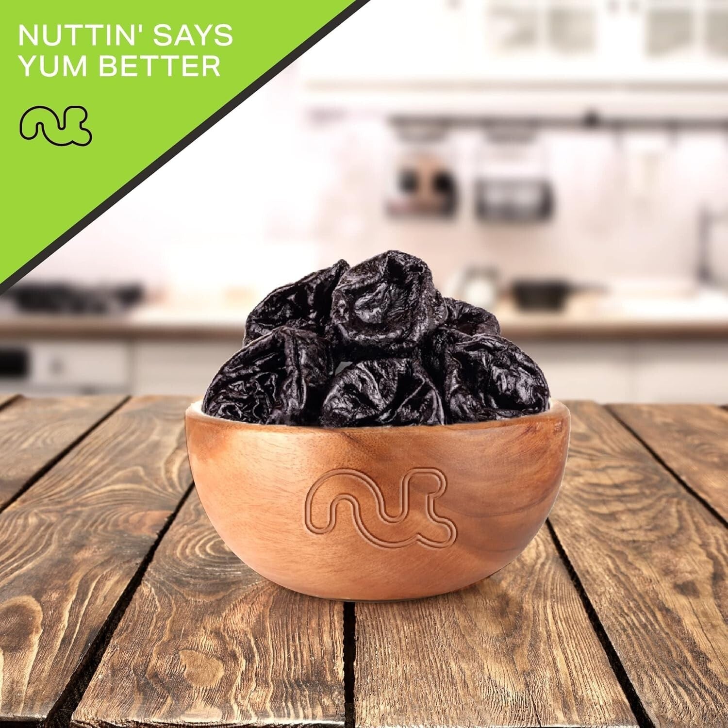 Fresh 80oz Dried Pitted Prunes - No Sugar Added, Perfect for Recipes & Snacking