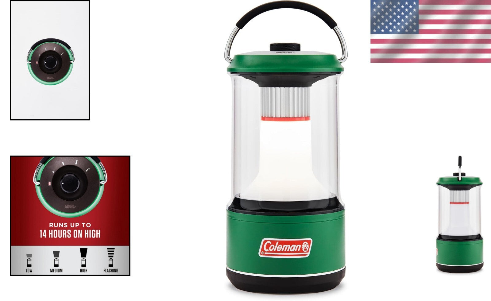 All-Weather 1000L LED Lantern - Enhanced Battery Protection for Long-Lasting Use
