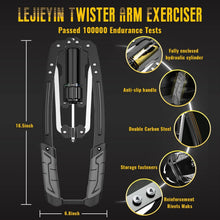 Load image into Gallery viewer, Maximize Upper Body Strength with Adjustable 22-440lbs Twister Arm Strengthener