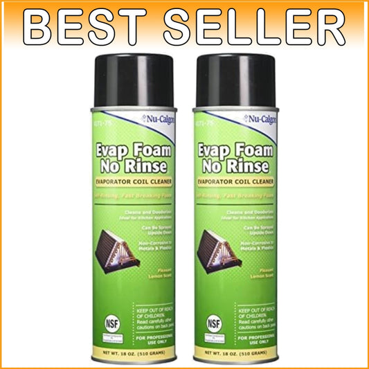 Fast-Breaking Foam Coil Cleaner - 36 oz NSF Registered Lemon Scent Pack of 2