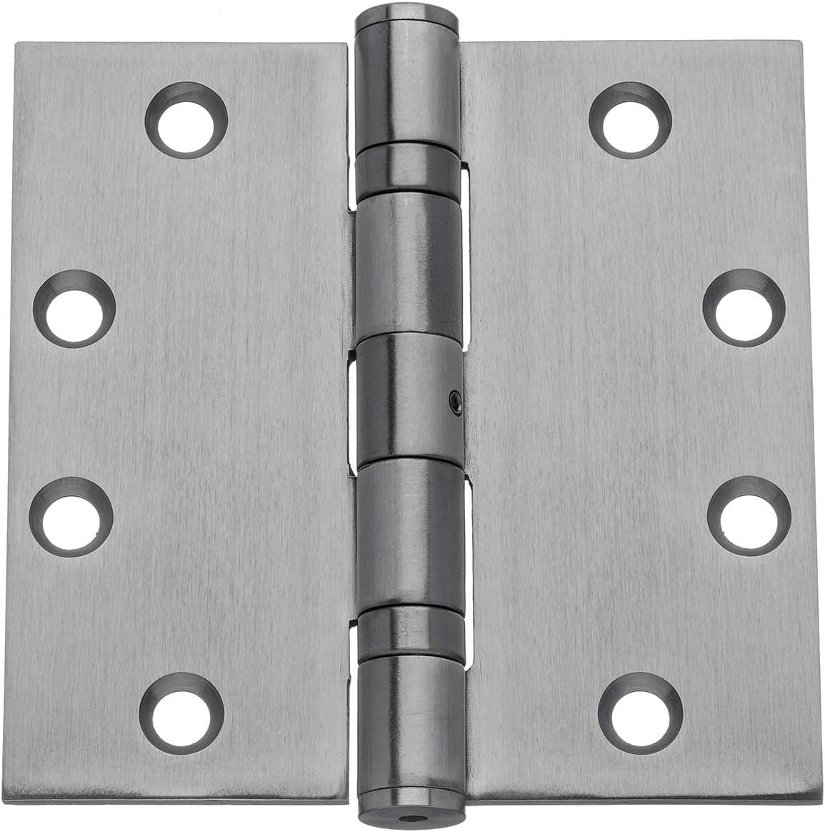 Classic Full Mortise Ball Bearing Door Hinges - 4-1/2" x 4-1/2" Stainless Steel