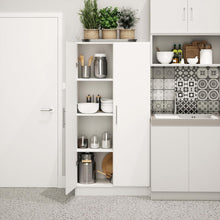 Load image into Gallery viewer, Elite 2-Door Tall Storage Cabinet with Adjustable Shelves for Home Organization