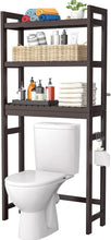 Load image into Gallery viewer, Modern 3-Tier Bamboo Bath Organizer with Anti-Tilt Features - Stylish Storage