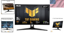 Load image into Gallery viewer, Fast IPS 27” Gaming Monitor with 1440P, 180Hz and Extreme Low Motion Blur Sync
