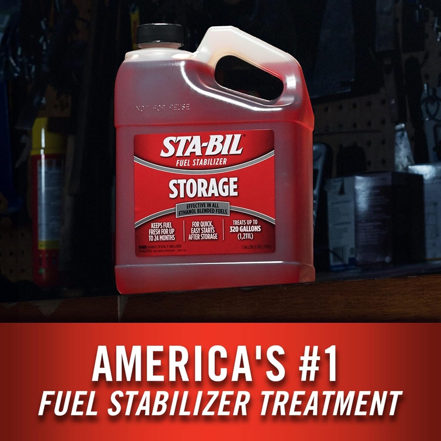 Ultimate 1 Gallon Gasoline Treatment: 24 Months Freshness & Complete Engine Care
