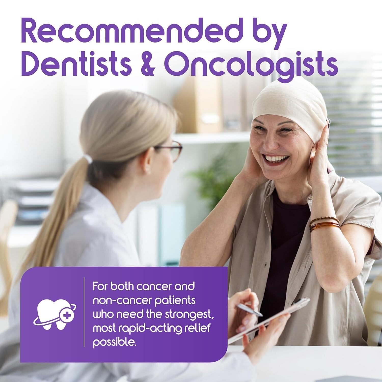 Dentist-Approved 1L ioRinse MR: Maximum Relief Rinse for Oral Mucositis & Sores