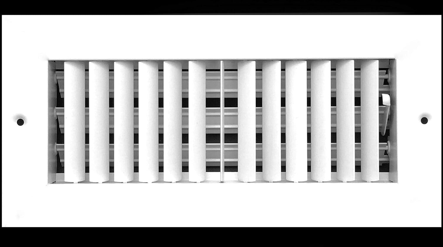 Durable 10''x4'' Adjustable HVAC Diffuser - Smooth Operation & Easy Installation