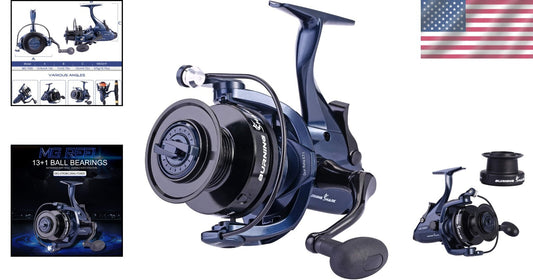 Durable Saltwater & Freshwater 12+1BB Fishing Reel with Anti-Reverse Feature