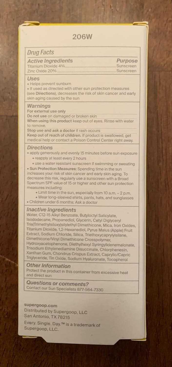 CC Screen - SPF 50 Mineral CC Cream with Buildable Coverage & Tinted Moisturizer