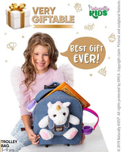 Load image into Gallery viewer, Lightweight Unicorn Kids Suitcase with Rolling Wheels - Ideal for 3-9 Years