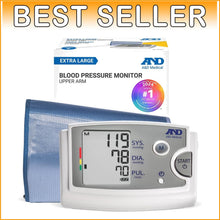 Load image into Gallery viewer, User-Friendly Blood Pressure Machine with XL Cuff &amp; Companion Heart Track App