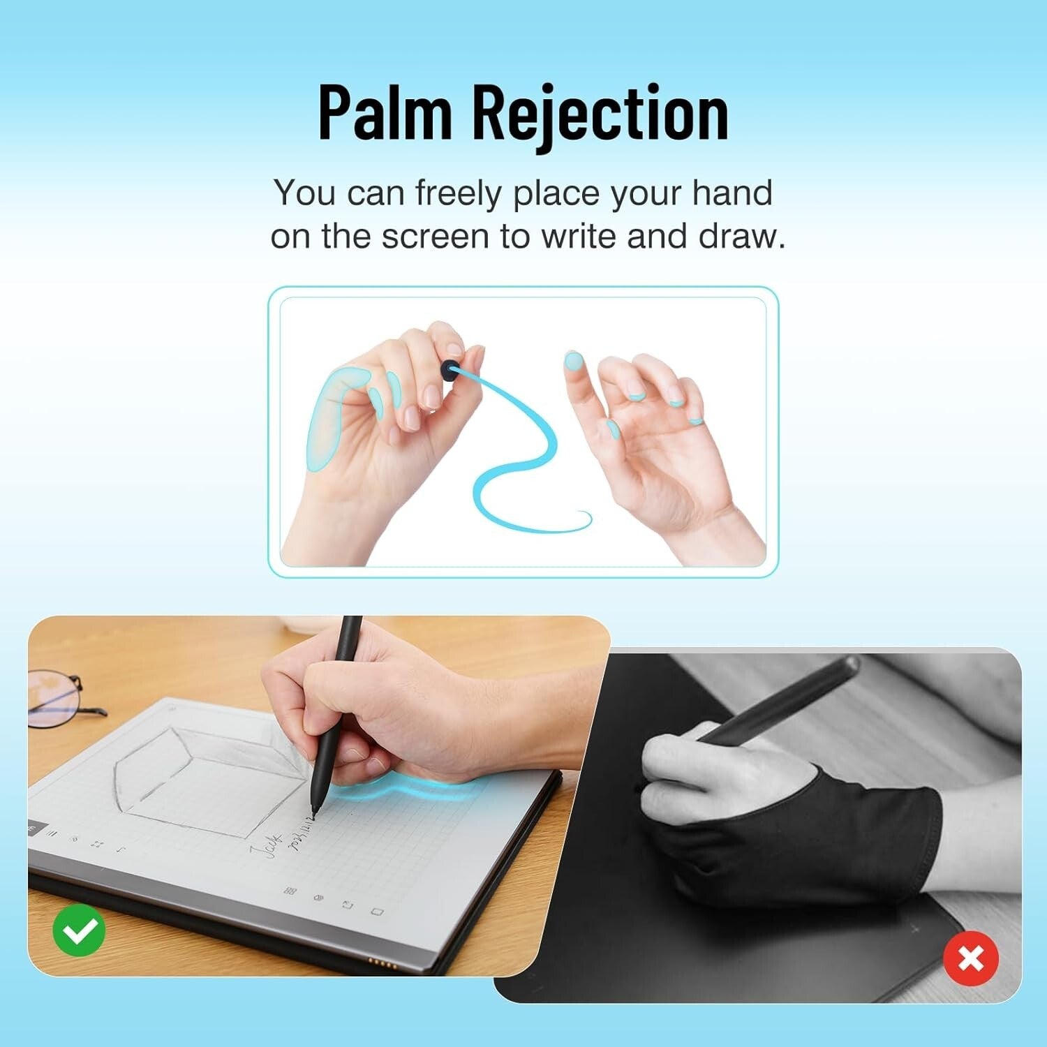 Ergonomic Magnetic Stylus with Eraser for reMarkable 2 – Tilt Support Design