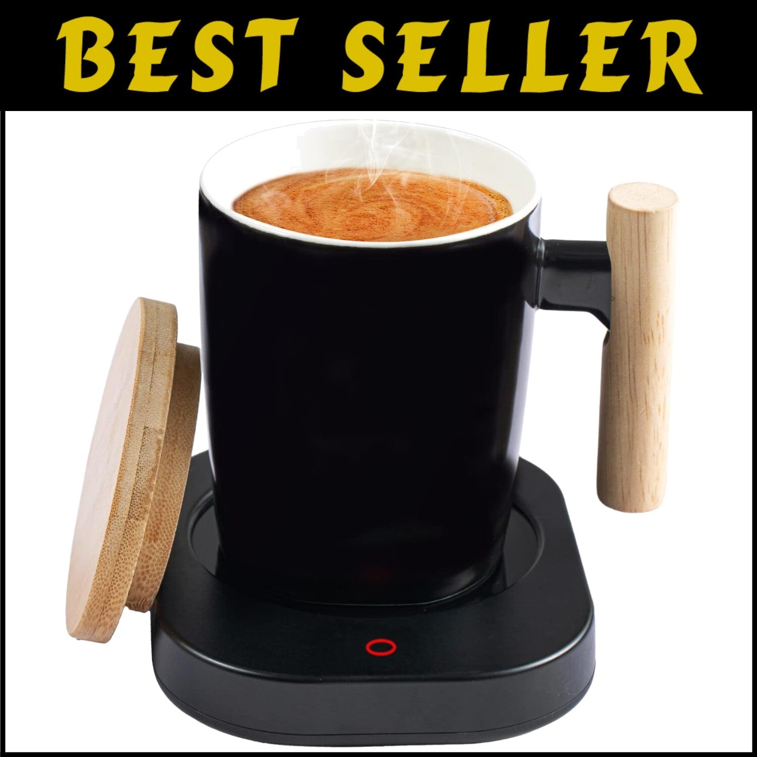 Dual Temperature Coffee Mug Warmer & Set - Perfect Gift for Beverage Lovers
