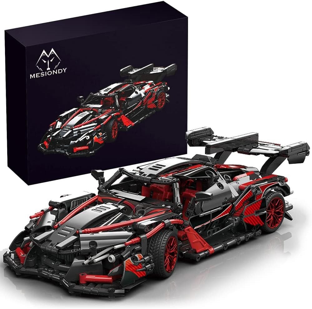 1:14 Scale Racing Car Model Building Set – Perfect Gift for Car Fans Ages 12+