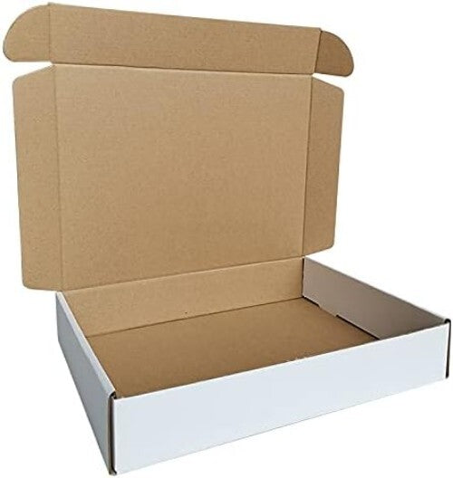 Durable Corrugated Cardboard Mailers - 150 Pack, 11.125x8.625x2'' White