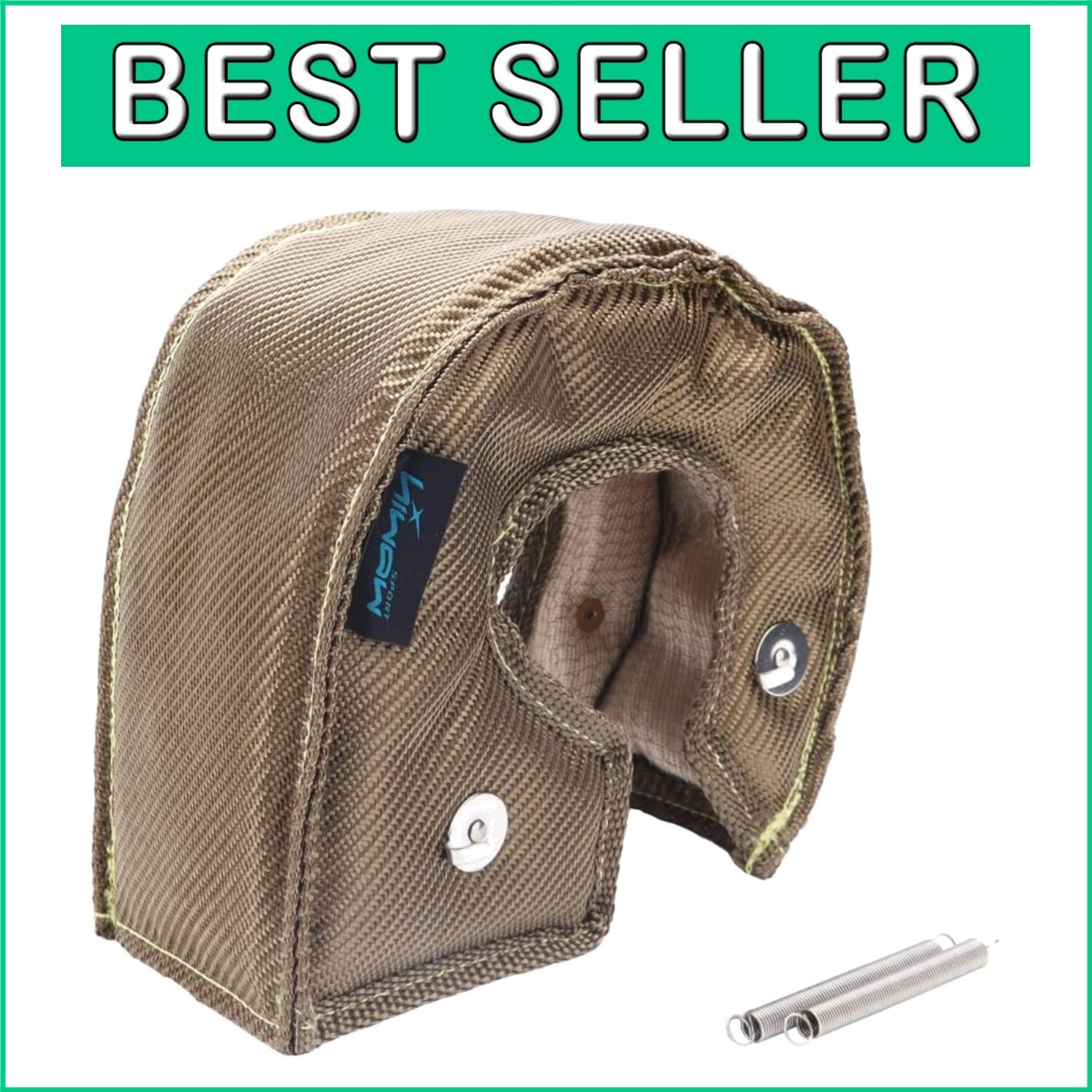 FireShield T4 Titanium Turbo Blanket - Ultimate Heat Shield for Turbochargers