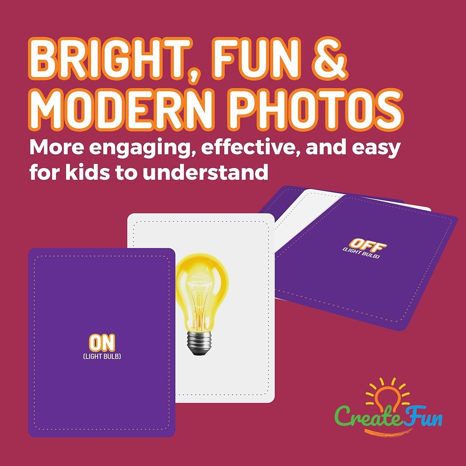 High-Quality Educational Flash Cards with Real Images - 299 Vocabulary Cards