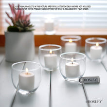 Load image into Gallery viewer, Premium Quality Unscented White Votive Candles - 144 Count for Weddings &amp; Spas