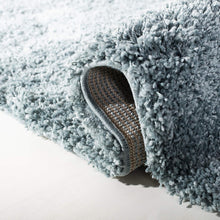 Load image into Gallery viewer, Plush Light Blue California Shag Runner Rug - 2'3" x 7' for High Traffic Areas