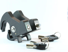 Load image into Gallery viewer, Advanced Black Locking Latches for Harley Sissy Bars - Total Security Solution