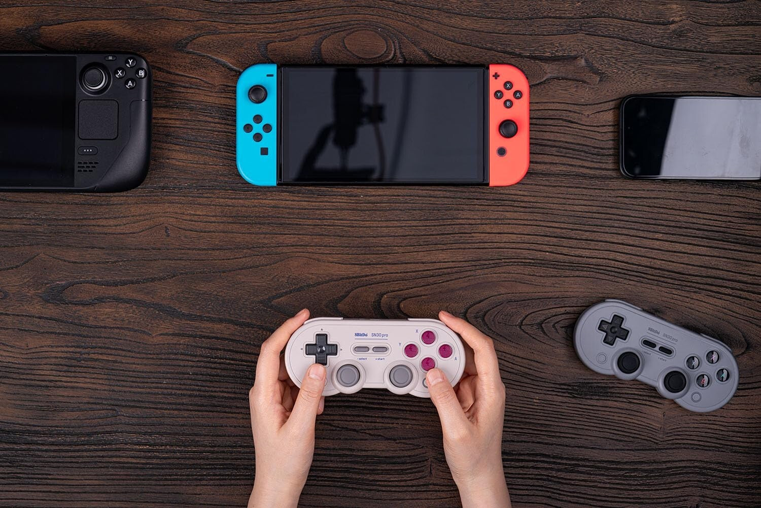 Wireless SN30 Pro Game Controller - Compatible with Switch, PC, Android & More