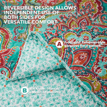 Load image into Gallery viewer, Luxurious Cotton Quilt Set with Gorgeous Floral Pattern - California King Size