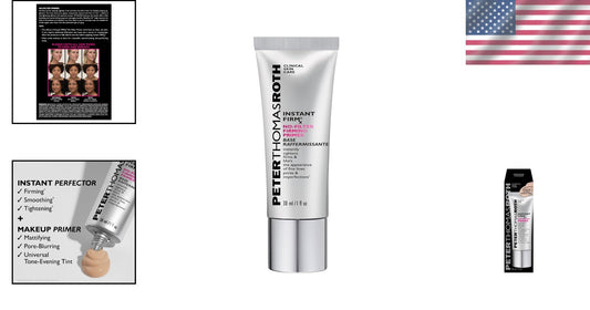 Instant Firming Face Primer - No-Filter Blurring Cream for Flawless Skin