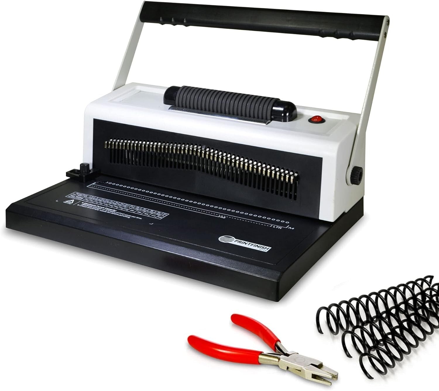 S25A Coil Binding System - 20 Sheets, Electric Inserter & FREE Coils Included