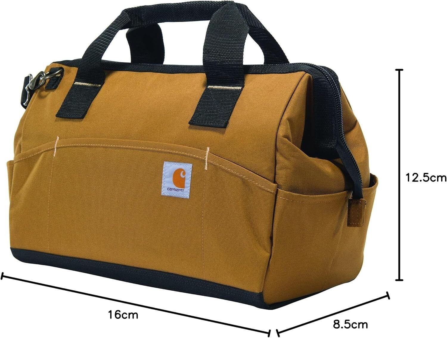 Organize with Ease: Large 16-Inch Tool Bag Featuring Water-Repellent Fabric