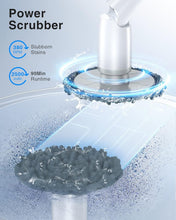 Load image into Gallery viewer, Powerful Cordless Spin Scrubber with 3 Lengths &amp; 5 Brush Heads for Easy Cleaning