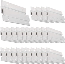 Load image into Gallery viewer, Screw-in Aluminum French Cleat Hanger - 30 Pairs for Art, Mirrors &amp; Panels