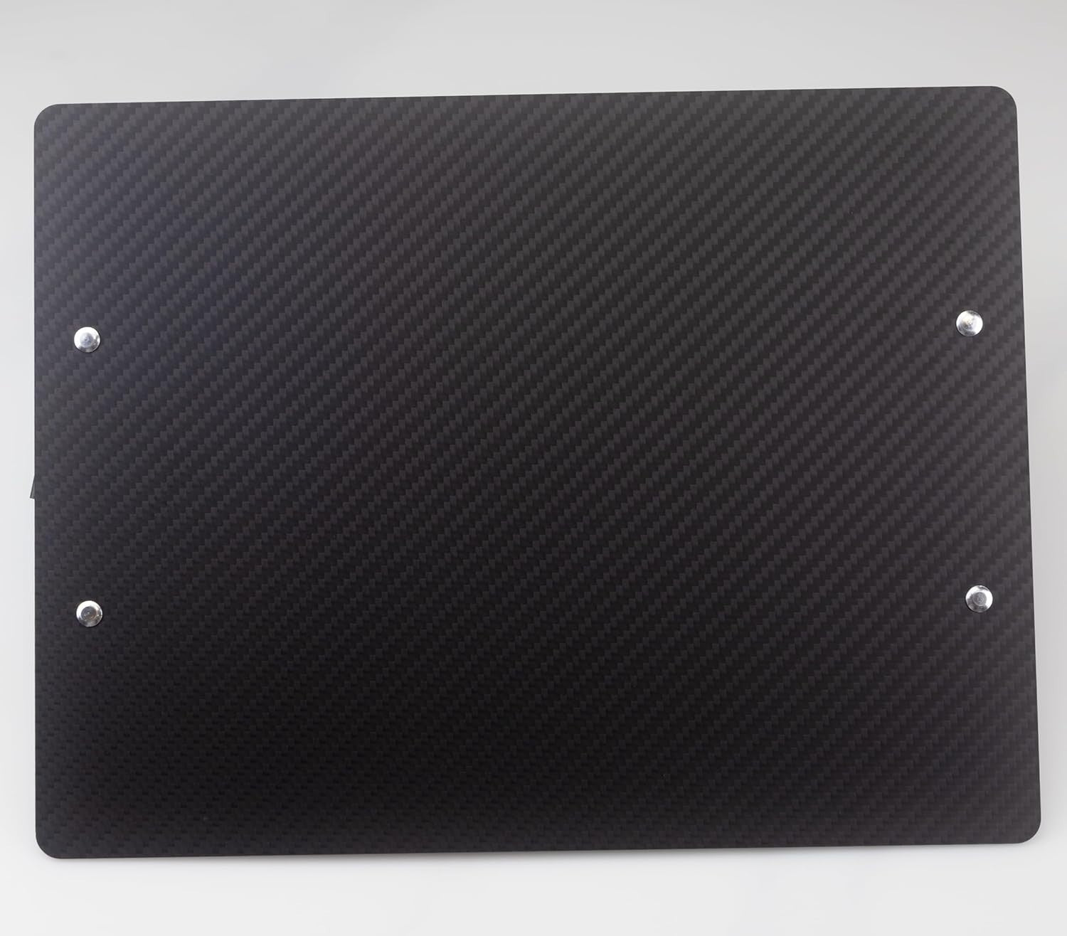 Lightweight Outdoor Carbon Fiber Clipboard - Dual Clips and Pen Holder Design