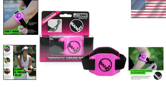 BandIT - Lightweight Elbow & Forearm Support for Arthritis and Carpal Tunnel