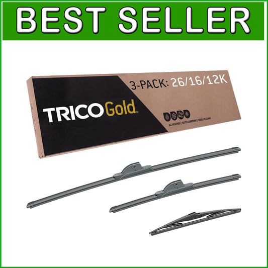 Easy Installation Gold Wiper Blade Kit - 3-Piece Set for Kia Sorento 2016-2020