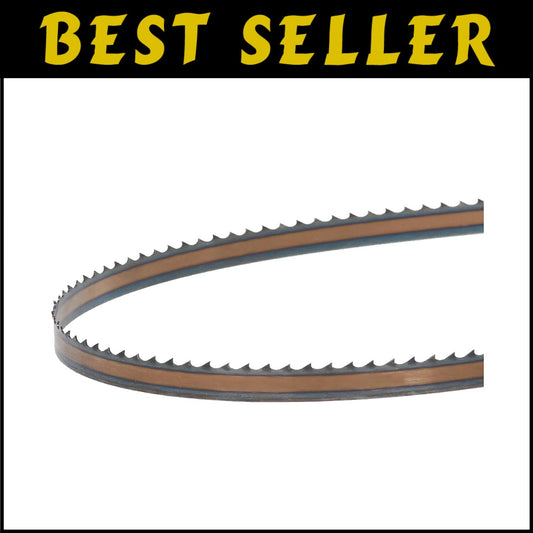 Efficient 70.5" Carbon Steel Band Saw Blade - Perfect for Resawing & Radius Cuts