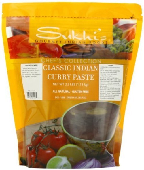 2.5 Lbs Versatile Indian Curry Paste - Traditional Recipe, Gluten-Free