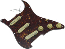 Load image into Gallery viewer, Loaded Vintage Tortoise Pickguard for USA/Mexico Fender Stratocaster Guitars