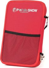 Load image into Gallery viewer, Trendy Black &amp; Red Pin Storage Bag - Organize Up to 150 Enamel Pins Effortlessly