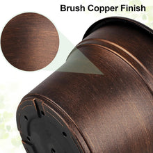 Load image into Gallery viewer, Classic Copper 16 Inch Planter Set - Drainage Holes for Healthier Houseplants