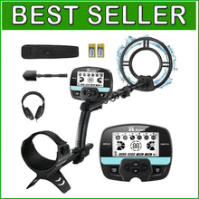 Load image into Gallery viewer, Lightweight &amp; Adjustable Metal Detector with 5 Modes for Easy Treasure Hunting