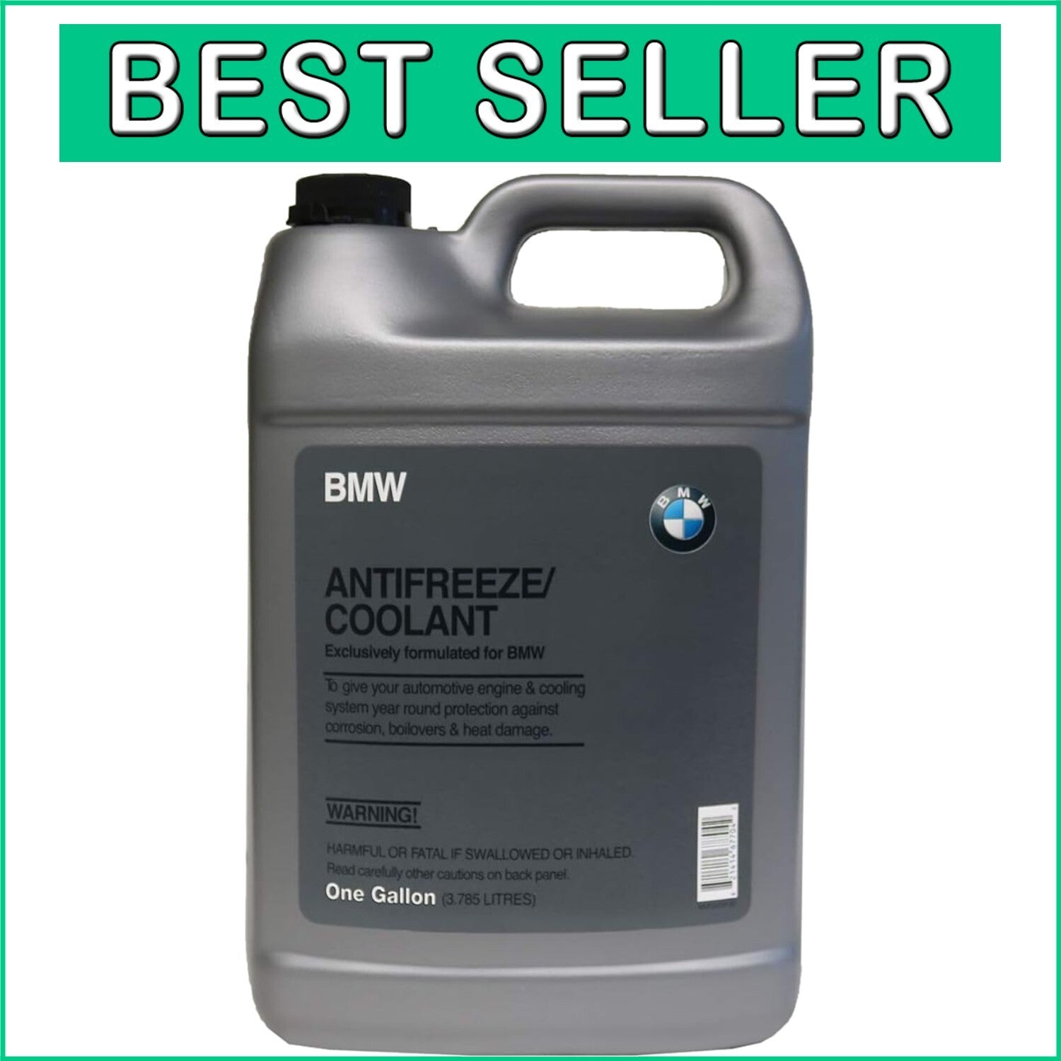 Chrome-Finish Blue Antifreeze/Coolant for Street & Off-Road Motorcycles - 5 lbs