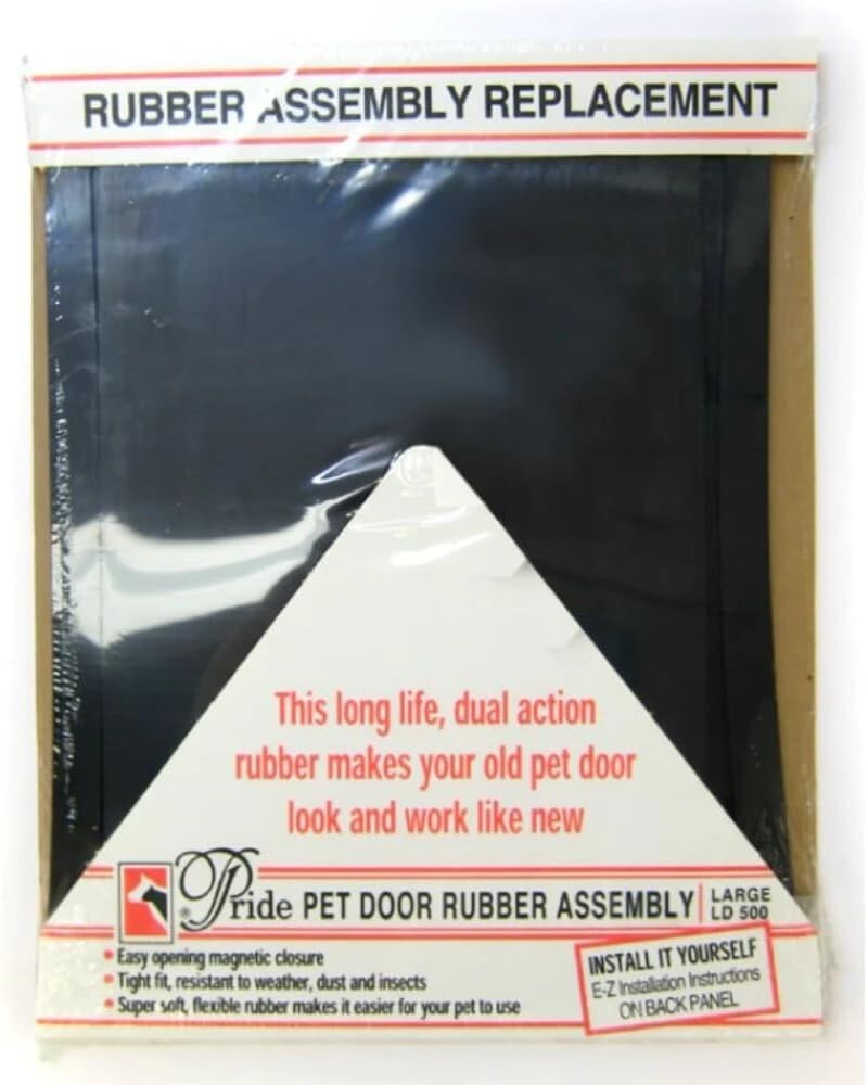 Extra-Large Plastic Pet Door with Durable Magnetic Flap - Perfect for Large Dogs