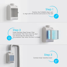 Load image into Gallery viewer, Efficient Indoor Dryer Vent with Water Drawer &amp; Safety Flap for Clean Air